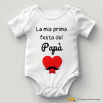 Body Neonato - La Mia Prima Festa del Papà