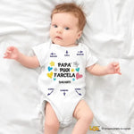 Body per Neonato Divertente Papà puoi farcela Body per bimbi