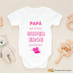 Body Neonato “Papà sei il mio supereroe preferito”
