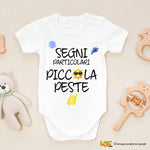 Body Neonato "Segni Particolari: Piccola Peste" - Idea Regalo Simpatica