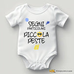 Body Neonato "Segni Particolari: Piccola Peste" - Idea Regalo Simpatica