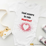 Body per Neonato Vuoi essere la mia madrina?