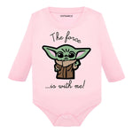 Body Neonato "Baby Yoda - La Forza sia con te" - Idea Regalo Galattica-Body per bimbi-Lol T-shirt