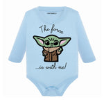 Body Neonato "Baby Yoda - La Forza sia con te" - Idea Regalo Galattica-Body per bimbi-Lol T-shirt