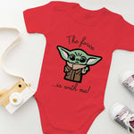 Body Neonato "Baby Yoda - La Forza sia con te" - Idea Regalo Galattica-Body per bimbi-Lol T-shirt