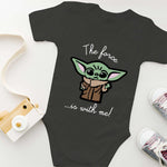 Body Neonato "Baby Yoda - La Forza sia con te" - Idea Regalo Galattica-Body per bimbi-Lol T-shirt