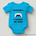 Body Neonato "Giocatore 3 è Entrato nel Gioco" Idea Regalo Nascita-Body per bimbi-Lol T-shirt
