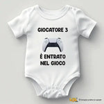 Body Neonato "Giocatore 3 è Entrato nel Gioco" Idea Regalo Nascita-Body per bimbi-Lol T-shirt