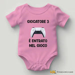 Body Neonato "Giocatore 3 è Entrato nel Gioco" Idea Regalo Nascita-Body per bimbi-Lol T-shirt