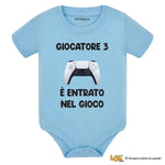 Body Neonato "Giocatore 3 è Entrato nel Gioco" Idea Regalo Nascita-Body per bimbi-Lol T-shirt