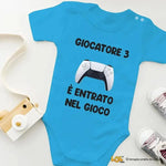 Body Neonato "Giocatore 3 è Entrato nel Gioco" Idea Regalo Nascita-Body per bimbi-Lol T-shirt