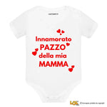Body Neonato “Innamorato pazzo della mia mamma”-Body per bimbi-Lol T-shirt
