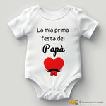 Body Neonato - La Mia Prima Festa del Papà-Body per bimbi-Lol T-shirt