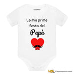 Body Neonato - La Mia Prima Festa del Papà-Body per bimbi-Lol T-shirt