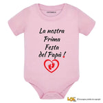 Body Neonato - La Nostra Prima Festa del Papà-Body per bimbi-Lol T-shirt