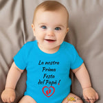 Body Neonato - La Nostra Prima Festa del Papà-Body per bimbi-Lol T-shirt