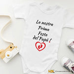 Body Neonato - La Nostra Prima Festa del Papà-Body per bimbi-Lol T-shirt