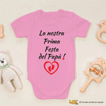 Body Neonato - La Nostra Prima Festa del Papà-Body per bimbi-Lol T-shirt