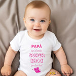 Body Neonato “Papà sei il mio supereroe preferito”-Body per bimbi-Lol T-shirt