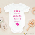 Body Neonato “Papà sei il mio supereroe preferito”-Body per bimbi-Lol T-shirt