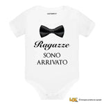 Body Neonato “Ragazze sono arrivato” – Idea Regalo Divertente-Body per bimbi-Lol T-shirt