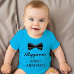 Body Neonato “Ragazze sono arrivato” – Idea Regalo Divertente-Body per bimbi-Lol T-shirt