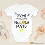Body Neonato "Segni Particolari: Piccola Peste" - Idea Regalo Simpatica-Body per bimbi-Lol T-shirt