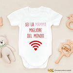 Body Neonato "Sei la mamma migliore del mondo" - Idea Regalo Speciale-Body per bimbi-Lol T-shirt