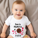 Body Neonato – Sono la Polpetta di Papà-Body per bimbi-Lol T-shirt