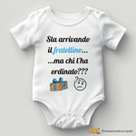 Body Neonato – Sta arrivando il fratellino... ma chi l’ha ordinato?-Body per bimbi-Lol T-shirt