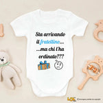 Body Neonato – Sta arrivando il fratellino... ma chi l’ha ordinato?-Body per bimbi-Lol T-shirt