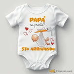 Body neonato sto arrivando, per tutti i membri della famiglia-Body per bimbi-Lol T-shirt
