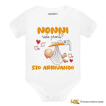Body neonato sto arrivando, per tutti i membri della famiglia-Body per bimbi-Lol T-shirt