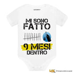 Body Neonato Tutina Divertente Mi Sono Fatto 9 Mesi Dentro-Body per bimbi-Lol T-shirt
