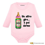 Body Neonato - Un Altro Giro e Poi Dormo-Body per bimbi-Lol T-shirt