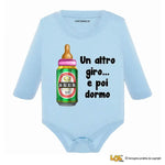 Body Neonato - Un Altro Giro e Poi Dormo-Body per bimbi-Lol T-shirt
