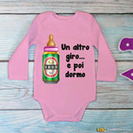 Body Neonato - Un Altro Giro e Poi Dormo-Body per bimbi-Lol T-shirt