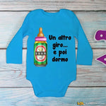Body Neonato - Un Altro Giro e Poi Dormo-Body per bimbi-Lol T-shirt