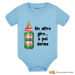 Body Neonato - Un Altro Giro e Poi Dormo-Body per bimbi-Lol T-shirt