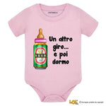 Body Neonato - Un Altro Giro e Poi Dormo-Body per bimbi-Lol T-shirt