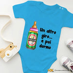 Body Neonato - Un Altro Giro e Poi Dormo-Body per bimbi-Lol T-shirt