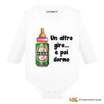 Body Neonato - Un Altro Giro e Poi Dormo-Body per bimbi-Lol T-shirt