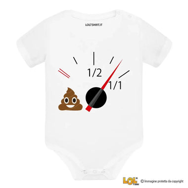 Body per Neonato Cacca-Body per bimbi-Lol T-shirt