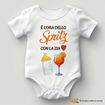 Body per Neonato è l'ora dello spritz con la zia-Body per bimbi-Lol T-shirt