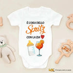 Body per Neonato è l'ora dello spritz con la zia-Body per bimbi-Lol T-shirt