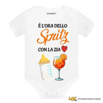 Body per Neonato è l'ora dello spritz con la zia-Body per bimbi-Lol T-shirt