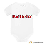 Body per Neonato Iron Baby (Tribute Iron Maiden)-Body per bimbi-Lol T-shirt