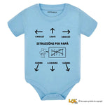 Body per Neonato Istruzioni per papà-Body per bimbi-Lol T-shirt
