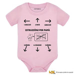 Body per Neonato Istruzioni per papà-Body per bimbi-Lol T-shirt