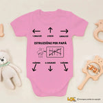 Body per Neonato Istruzioni per papà-Body per bimbi-Lol T-shirt